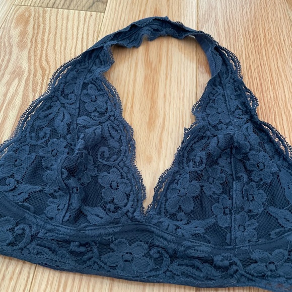 Pins + Needles Blue Floral Bralette - Picture 3 of 4